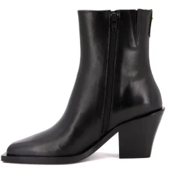 Online Bottines à talon type santiag Femme Femme Boots, Bottines