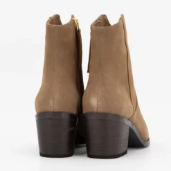 Online Bottines à talons en daim avec zip Femme Femme Boots, Bottines