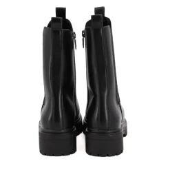 New Bottines black Chlesea semelle crantée Femme Femme Boots, Bottines