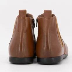 Discount Bottines chelsea cuir cognac semelle noire Homme Homme Boots, Bottines