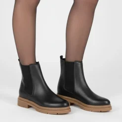 Bottines chelsea Selma semelle gomme Femme Femme Boots, Bottines