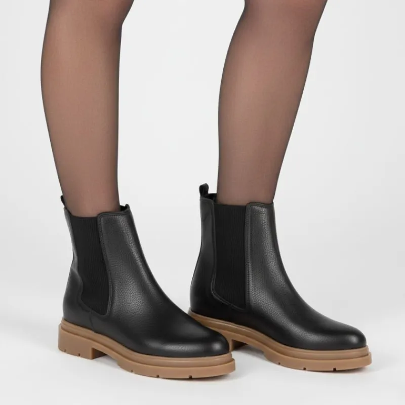 Bottines chelsea Selma semelle gomme Femme Femme Boots, Bottines