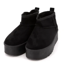 Bottines courtes Janina fausse fourrure Femme Femme Boots, Bottines