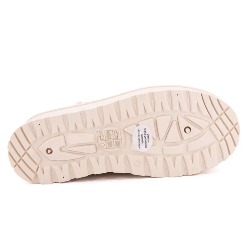 Hot Bottines courtes Janina fausse fourrure Femme Femme Boots, Bottines