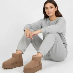 Best Bottines courtes Janina fausse fourrure Femme Femme Boots, Bottines