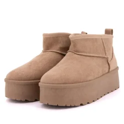 Best Bottines courtes Janina fausse fourrure Femme Femme Boots, Bottines