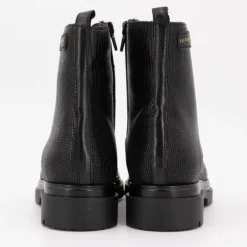Discount Bottines cuir à lacets soraya imprimé serpent Femme Femme Boots, Bottines