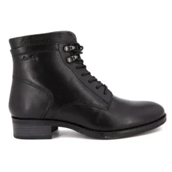 Bottines cuir à talons avec lacets Femme Femme Boots, Bottines