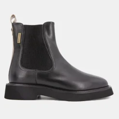 Online Bottines cuir Loom bande dorée Femme Femme Boots, Bottines