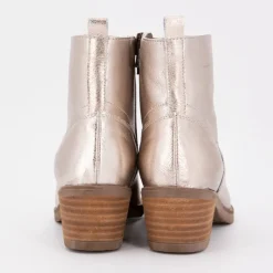 Online Bottines elista cuir rose gold Femme Femme Boots, Bottines