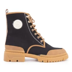 Sale Bottines en tissu Dypster avec fermeture éclair Femme Femme Boots, Bottines