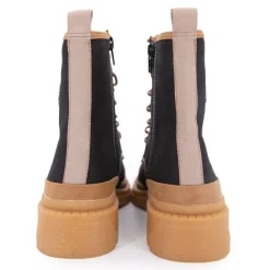 Sale Bottines en tissu Dypster avec fermeture éclair Femme Femme Boots, Bottines