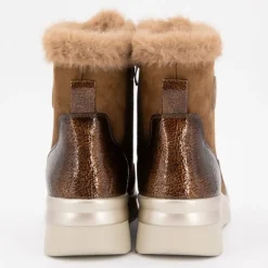 Best Bottines fourrées compensées à lacets Femme Femme Boots, Bottines