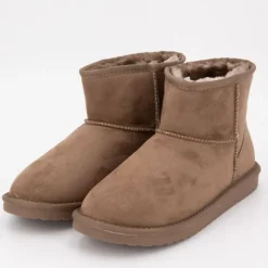 Outlet Bottines fourrées semi montantes Femme Femme Boots, Bottines