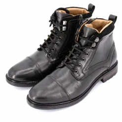 New Bottines Henrycar à Lacets Wilex73 Cuir Homme Homme Boots, Bottines