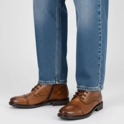 Bottines Henrycar à Lacets Wilex73 Cuir Homme Homme Boots, Bottines