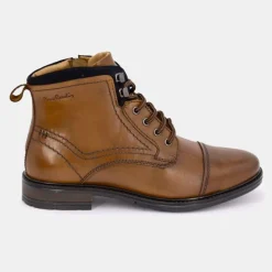 Bottines Henrycar à Lacets Wilex73 Cuir Homme Homme Boots, Bottines
