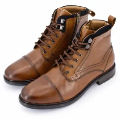 Bottines Henrycar à Lacets Wilex73 Cuir Homme Homme Boots, Bottines