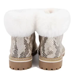 Best Bottines Lacen croco -serpent Femme Femme Boots, Bottines