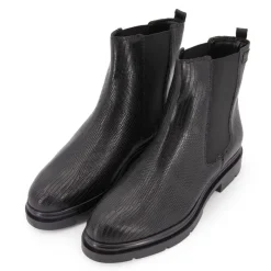 Outlet Bottines es selma motif peau de serpent en cuir Femme Femme Boots, Bottines