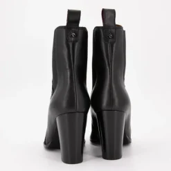 Hot Bottines es talons hauts bi matière daim cuir lisse Femme Femme Boots, Bottines