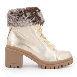 Discount Bottines Rosenn fausse fourrure marron Femme Femme Boots, Bottines