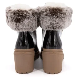 Clearance Bottines Rosenn or fausse fourrure marron Femme Femme Boots, Bottines