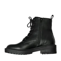 Best Bottines similcuir fermeture éclair à lacets femme Femme Boots, Bottines