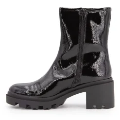 Online Bottines vernis Delizia talons crantés Femme Femme Boots, Bottines