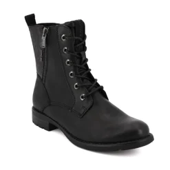 Discount Bottines zippées doublées fausse fourrure Femme Femme Boots, Bottines