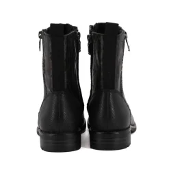 Discount Bottines zippées doublées fausse fourrure Femme Femme Boots, Bottines