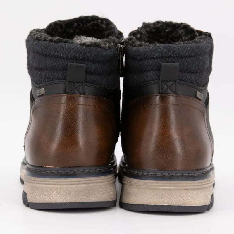 Best Bottines zippées intérieur moutonné à lacets semelle écru Homme Homme Boots, Bottines