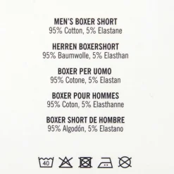 Hot Boxer imprimé graphique coton stretch Homme Homme Boxer, Caleçon