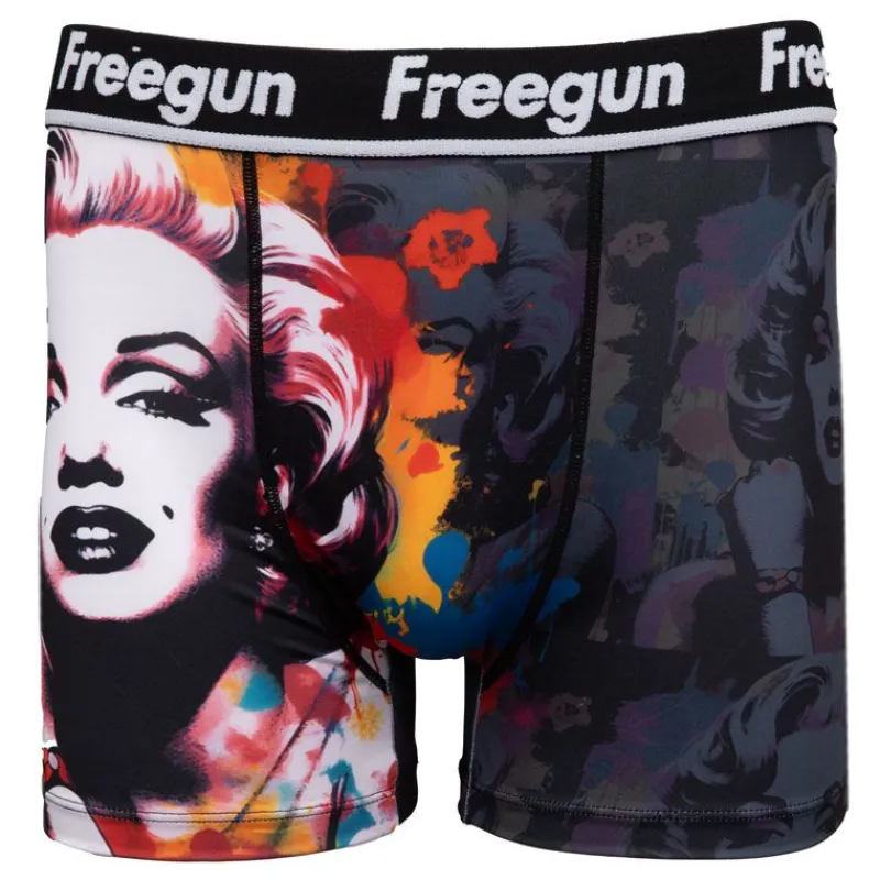 New Boxer inspiration Andy Warhol Marilyn Monroe Homme Homme Boxer, Caleçon