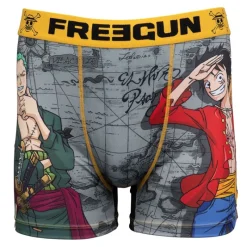 Boxer One Piece avec Zorro et Monky D.Luffy Homme Homme Boxer, Caleçon|Vetements De Sports Homme