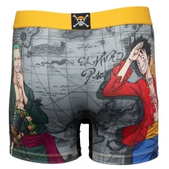 Boxer One Piece avec Zorro et Monky D.Luffy Homme Homme Boxer, Caleçon|Vetements De Sports Homme