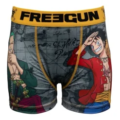 Boxer One Piece Zorro Luffy microfibre Garçon Enfant Caleçon, Boxer