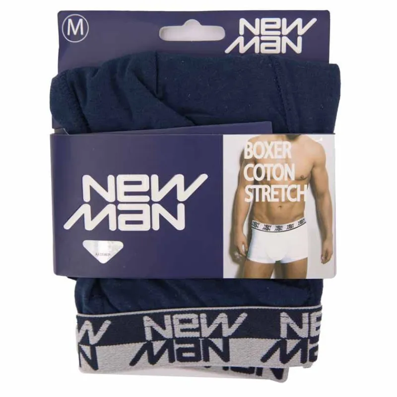 Boxer stretch coton logo sur l'élastique Homme Homme Boxer, Caleçon