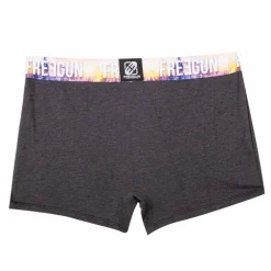 Clearance Boxer uni gris chiné élastique dégradé Homme Homme Boxer, Caleçon