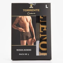 Outlet Boxer x3 fancy 26548 Homme Homme Boxer, Caleçon
