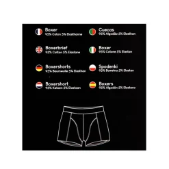 Outlet Boxer x3 fancy 26548 Homme Homme Boxer, Caleçon