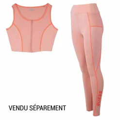 Discount Brassiere structuré liseré coloré avec fermeture éclair Femme Femme Vetements De Sports Femme|Lingerie