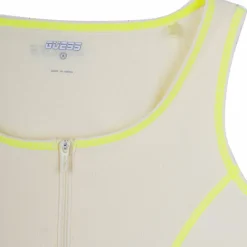 Brassiere structuré liseré coloré avec fermeture éclair Femme Femme Lingerie|Vetements De Sports Femme