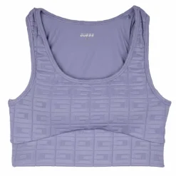 Outlet Brassiere texturée col rond Femme Femme Lingerie|Vetements De Sports Femme