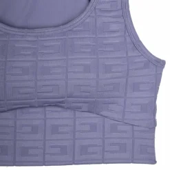 Outlet Brassiere texturée col rond Femme Femme Lingerie|Vetements De Sports Femme