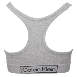 Outlet Brassière coton gris chiné Femme Femme Lingerie|Vetements De Sports Femme