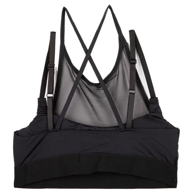 Online Brassière sport mèche devant double bretelle Femme Femme Vetements De Sports Femme|Lingerie
