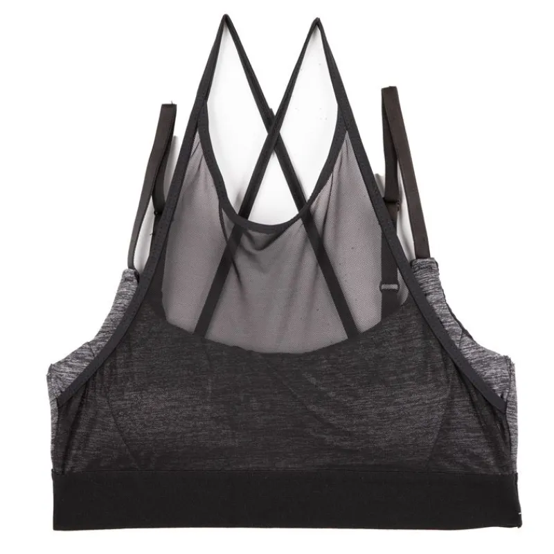 Clearance Brassière sport mèche devant double bretelle Femme Femme Lingerie|Vetements De Sports Femme