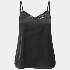 Outlet Caraco fifi total eclipse col v à sequins Femme Femme Haut, Chemise