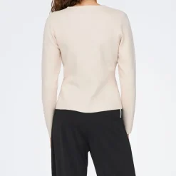 Cardigan maille fine col rond prime life boutons dorés Femme Femme Pull, Gilet, Sweat